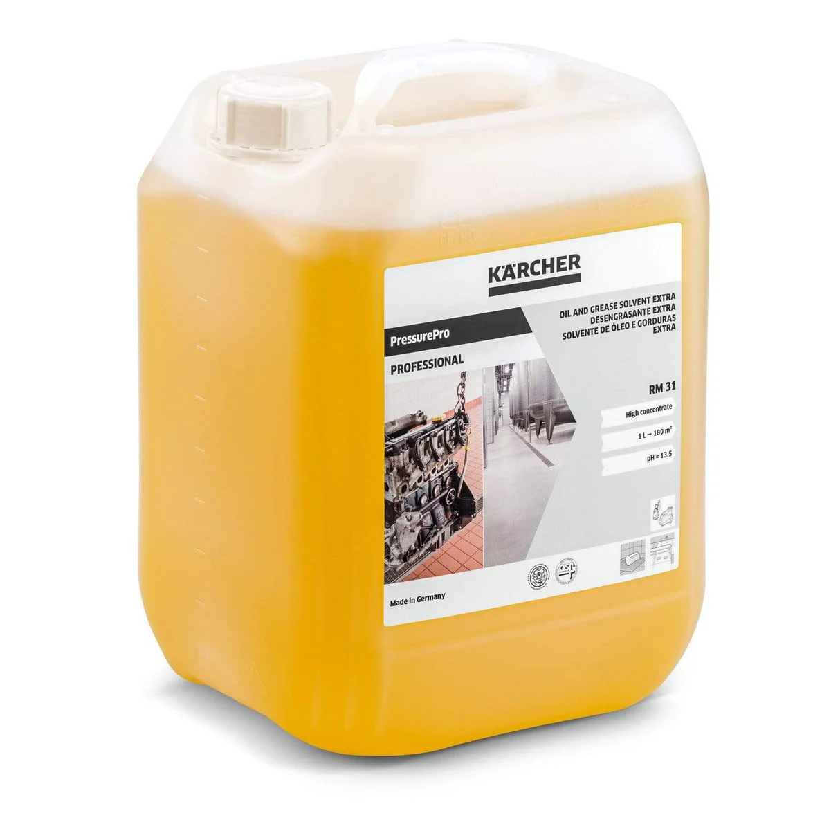 Karcher PressurePro Oil and Grease Cleaner Extra RM 31 – 10L | High-Pressure Industrial Cleaner | Auto Supply Ghana