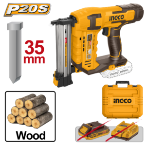 20V Cordless Brad Nailer 35mm (Wood) – P1C6 Series