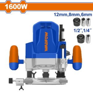 1600W Heavy-Duty Electric Router (12mm, 1/2")