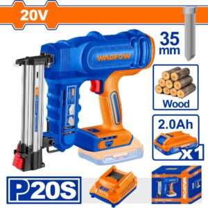 20V Cordless Brad Nailer F15-F35 - 105-Shot, 2.0Ah Battery, 1000 Nails