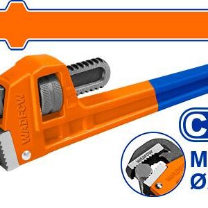 Heavy-Duty 8" CR-V Pipe Wrench with Secure Grip