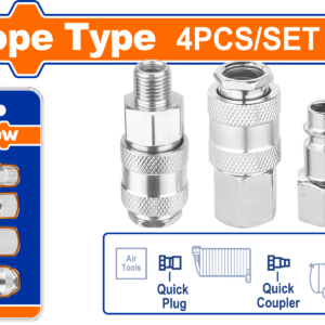 4-Piece Air Coupler and Plug Set