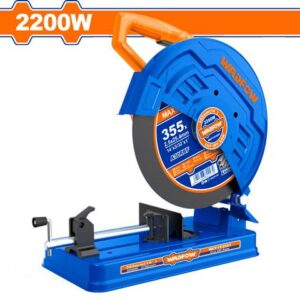 High-Power 2200W Cut-Off Saw with 355mm Blade for Steel and Pipe Cutting