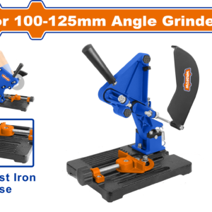 Adjustable Angle Grinder Stand for 100-125mm Discs with Aluminum Alloy Body