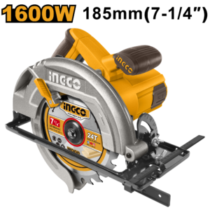 Heavy-Duty 1600W Circular Saw with Durable Construction