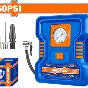 Portable 12V Auto Air Compressor with Multiple Adapters