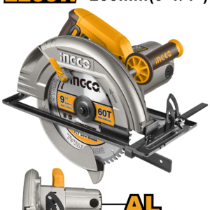 Long Lasting 2200W Circular Saw with Aluminum Housing