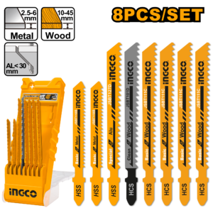 8-Piece Jig Saw Blade Set