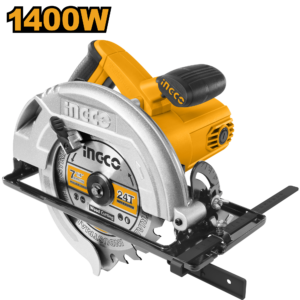 Compact 1400W Circular Saw P1C2 Model with Efficient Cutting Specs