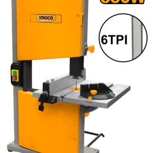 Precision 350W Band Saw with 230mm Cutting Width and Tilt Adjustment