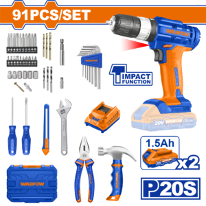 91-Piece Professional Tools Set