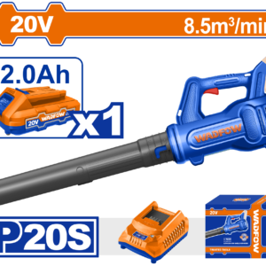 20V Cordless Blower 15000 RPM - 8.5m³/min High Volume, 115km/h, 2.0Ah Kit