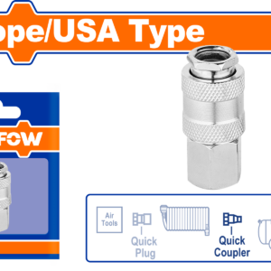 1/4" Air Quick Coupler - Female Thread, Europe/USA Type