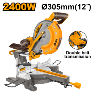 2400W 12" Mitre Saw - 4500 RPM, 95x310mm, Heavy-Duty