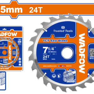 185mm 24T TCT Circular Saw Blade for Fast Wood Cutting