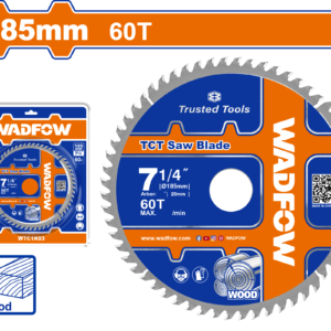 185mm 60T TCT Circular Saw Blade for Fine Wood Cutting