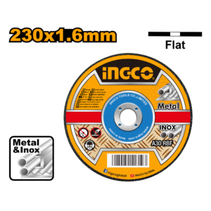 230x1.6x22.2mm Metal & Stainless Steel Cutting Disc (9 inch) - Bulk Pack