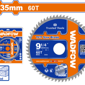 235mm 60T TCT Circular Saw Blade for Smooth Wood Cuts