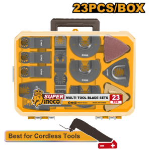 23-Piece Versatile Multi-Tool Blade and Sandpaper Set with Scrapers