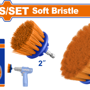 2-Piece Soft Bristle Brush Set for Delicate Surface Cleaning