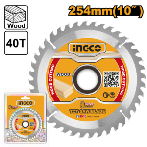 254mm 40T TCT Table Saw Blade for Ripping Wood (10 Inch)