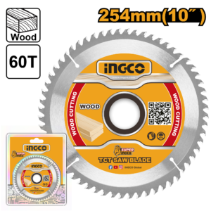 254mm 60T TCT Miter Saw Blade for Fine Crosscuts (10 Inch)