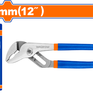 12" Pump Pliers - 300mm, Polished Anti-Rust, Plastic Handle