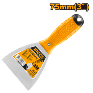 3" Carbon Steel Putty Trowel P12C120 - 75mm, Fine Polished