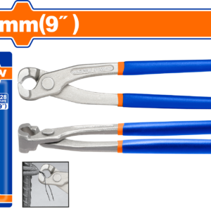 9" Rabbet Pliers - 228mm, Anti-Rust, Plastic Grip
