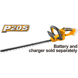 20V Cordless Hedge Trimmer Bare Tool - 1450 RPM, 450mm Blade, 18mm Teeth