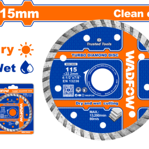 Turbo Diamond Disc 115mm x 22.2mm with 7.5mm Blade Width