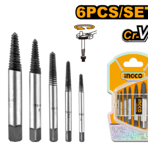 6-Piece Screw Extractor Set