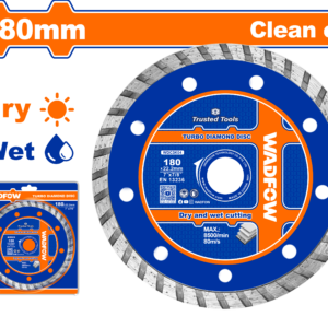 Turbo Diamond Disc 180mm x 22.2mm, 7.5mm Blade Width