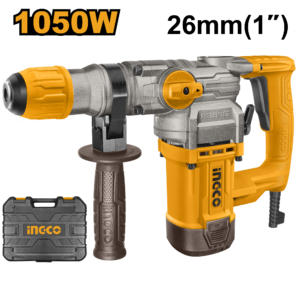 High Power 1050W Rotary Hammer with 4.5J Impact Energy