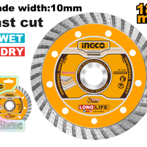 Turbo Diamond Disc 180mm x 22.2mm, 10mm Width