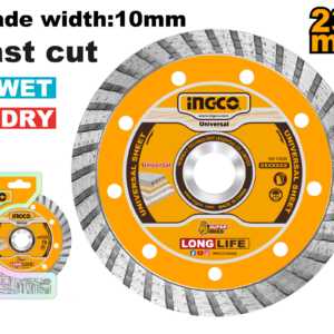 Turbo Diamond Disc 230mm x 22.2mm, 10mm Blade Width