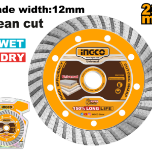 Turbo Diamond Disc 230mm x 22.2mm, 12mm Wide