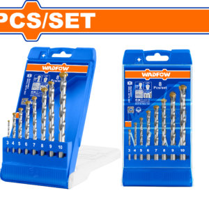 8-Piece Masonry Drill Bits Set