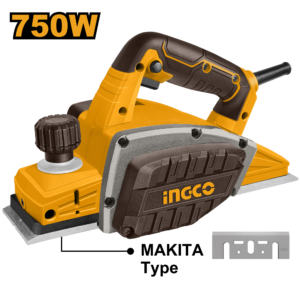 Advanced 750W Electric Planer with Enhanced Cutting Depth
