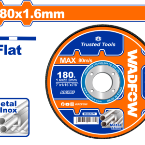 180x1.6x22.2mm Metal & Stainless Steel Cutting Disc (7 inch)