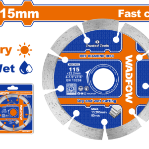 115mm Dry Cutting Diamond Blade for Masonry and Concrete (4-1/2")