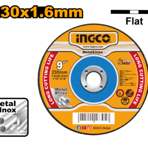 230x1.6x22.2mm Metal & Stainless Steel Cutting Disc (9 inch)