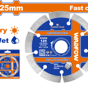 125mm Dry Cutting Diamond Blade for Masonry and Concrete (5")