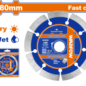 180mm Dry Cutting Diamond Blade for Masonry and Concrete (7")