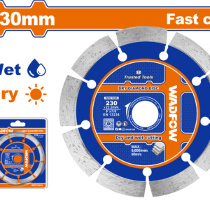 230mm Dry Cutting Diamond Blade for Masonry and Concrete (9")