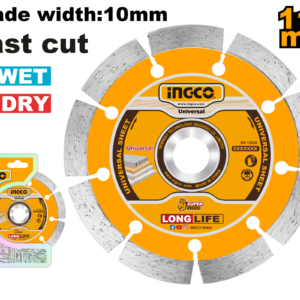 115mm Universal Wet/Dry Diamond Blade for Stone and Concrete