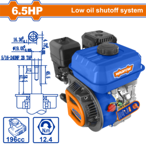 Cordless 20V Pruner Saw with 5" Chain and Battery Kit