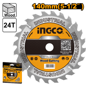 140mm (5-1/2") TCT Circular Blade C50 - 24T, 25.4/16mm Arbor