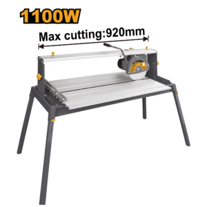 Professional 1100W 10" Electric Tile Cutter with Precision Bevel Cutting