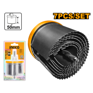 7-Piece Hole Saw Set